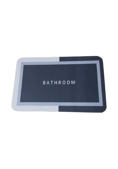 Mobee Süper Su Emici Dikdörtgen Kaymaz Tabanlı Paspas 60 Cm X 39 Cm Çok Renkli