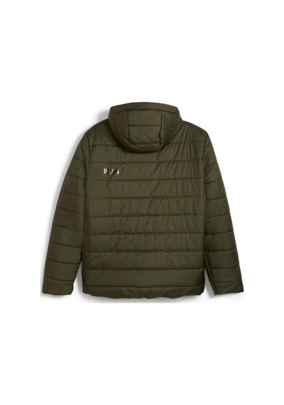 Puma Essential Padded Erkek Haki Kapüşonlu Mont Haki