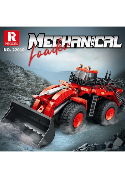 Reobrix Technic 22010 Dozer Kamyon Kumandalı&motorlu Yaratıcı Yapı Blok Seti Building Blocks Mechanical Loader - 1876 Parça Reobrix Technic 22010 Dozer Kamyon Kumandalı&motorlu Yaratıcı Yapı Blok Seti Building Blocks Mechanical Loader - 1876 Parça