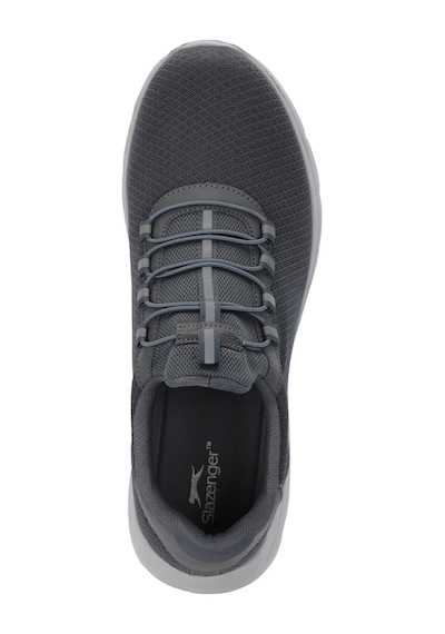 Slazenger Flex Fıt I Erkek Büyük Beden Koyu Gri Koşu & Yürüyüş Spor Ayakkabısı