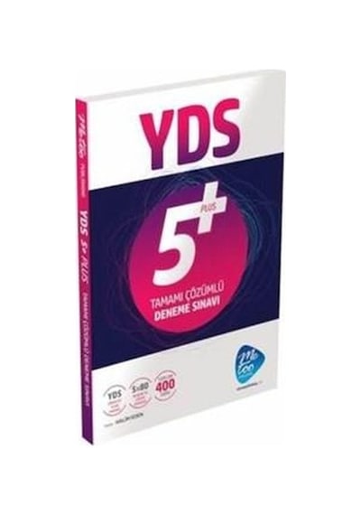 YDS 5 Plus Tamamı Çözümlü Deneme Sınavı 9607 -  Murat Yayınları