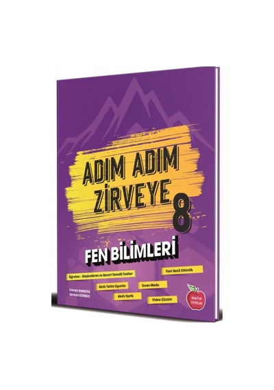 Newton Yayınları 8. Sınıf Lgs Adım Adım Fen Bilimleri Soru Bankas N11.779