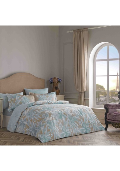 Linens Sc Azure Nevresim Takımı Çift Kişilik Mavi MAVI