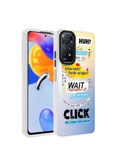 Zore Redmi Note 12 Pro 4g Kılıf Desenli Ogaa Dragon Sert Kapak - Kelimeler
