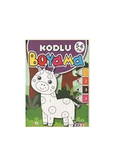 5-6 Yaş Kodlu Boyama