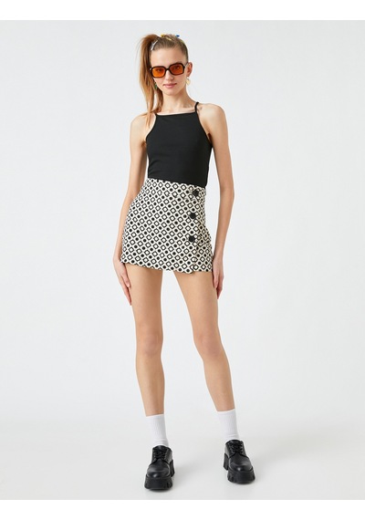 Koton Halter Yaka Basic Atlet Siyah 2yal38014ık Siyah