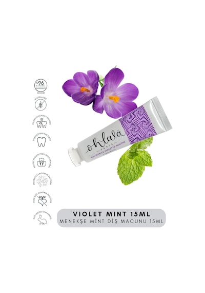 Ohlala Violet & Mint Diş Macunu 15 ML