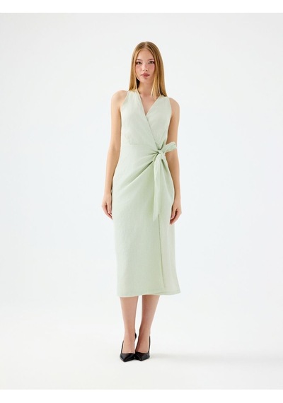 LOFT Regular Fit Kadın Elbise Lf2039201 Q1.v1 Mint Yeşili