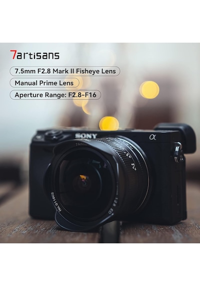 7.5mm F2.8 Mark Iı Aps-c Balıkgözü Geniş Açı Manuel Sabit Lens Canon R Dağı Aynasız Kameralar R Rp R5 R6 Çok Renkli