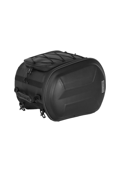 4riders Carbon Evo Series Arka Çanta Scooter Ara Çantası Siyah Siyah