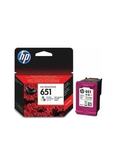 Hp C2P11A Cmy Mürekkep  Kartuş 651