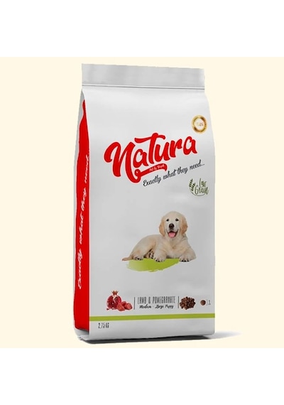 Natura Düşük Tahıllı Kuzu Etli Yetişkin Köpek Maması 2.75 KG