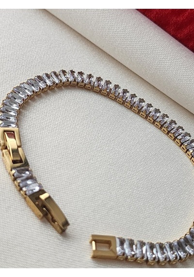 Suyolu Çelik Bileklik Gold Suya Dayanıklı Gold - 643731629 Gold
