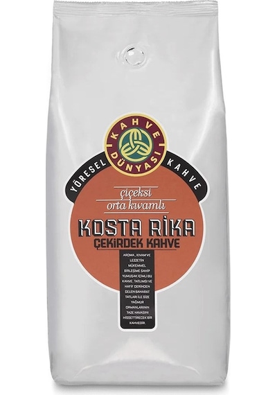 Kahve Dünyası Kosta Rika Kavrulmuş Çekirdek Kahve 1 KG