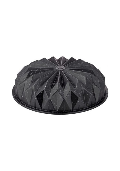 Thermo Döküm Gövdeli Kristal Kek Kalıbı 28cm, Dilimli Ve Döküm, Siyah Granit Benekli Pişirme Kabı, Kolay Çıka Diğer