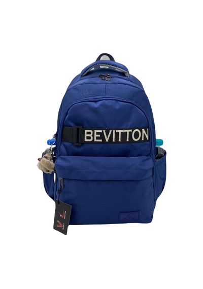 Su İtici Kumaş Unisex Lacivert Okul Çantası 34200