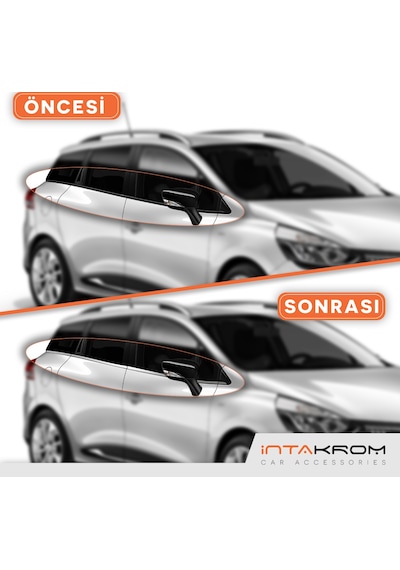 intakrom Renault Clio 4 Sport Tourer Krom Cam Çıtası 8 Parça 2012-2018 N11.5127