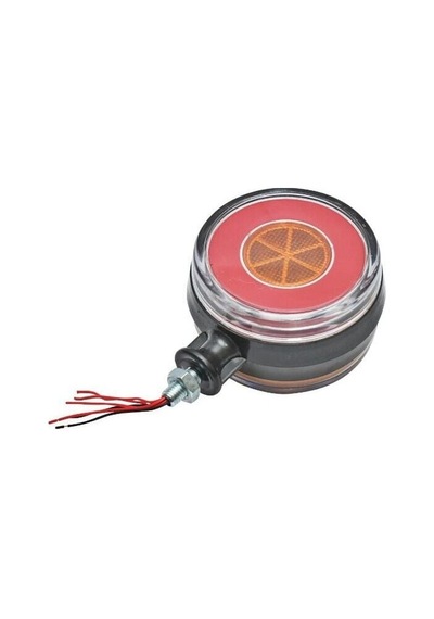 Ayna Altı Küpe Neon Led Lamba Sarı Kırmızı Sinyalli 12-24v 120mm 1 Adet
