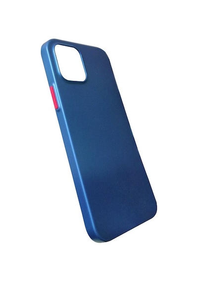 Keephone Apple Uyumlu iPhone 12 6.1'' İle Silikon Kılıf Mavi
