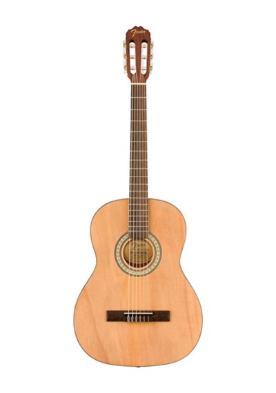 Fender Cn-25 Ceviz Klavye Naturel Klasik Gitar