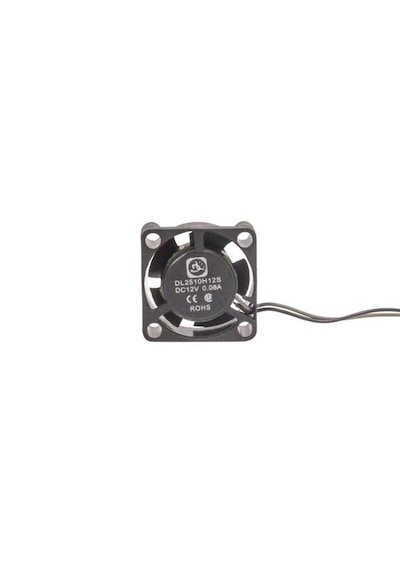 25x25x10mm Dc 12v Sessiz Fırçasız Motor 3d Printer Kare Fan