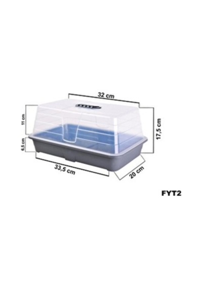 SERİNOVA Fide Yetiştirme Fanusu 4,1 Litre