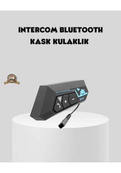 Bt22 Kask İçi Bluetooth Kulaklık Hızlı Eşleşme Ve Gürültü Önleyici Mikrofon
