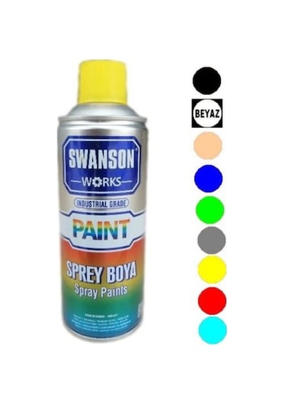 Swanson Works Sprey Boya 400Ml Tüm Renkler