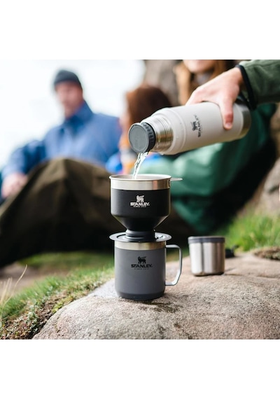 The Perfect-brew Pour Over Kahve Demleyici - Matte Black Pebble