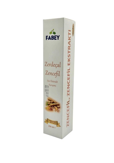 Fabey Zerdeçal & Zencefil Sıvı Ekstrakt Karışımı 250ml
