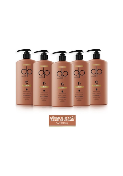 Dp Daily Perfection Şampuan Çörek Otu Yağı  5 x 500 ML