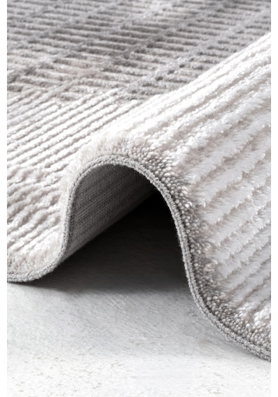 Hoom Rugs Eliza Plus 4334 Gri Modern Salon Halısı Gri
