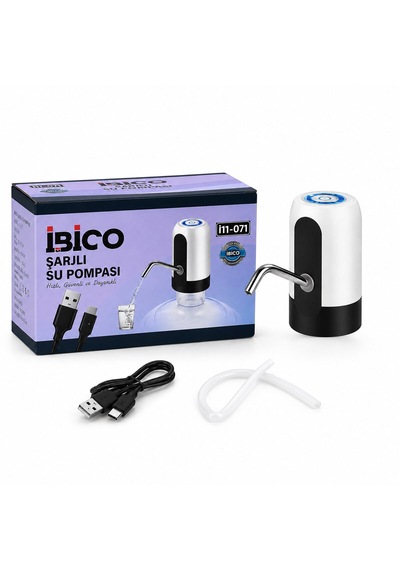 Usb Şarjlı - Otomatik Damacana Su Pompası 4w - 800mah İ11-071 5492 Çr