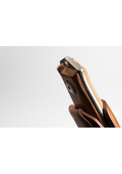 Lionsteel B41 Wood - Santos Wood Kamp Bıçak Çok Renkli