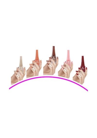 5 Adet Keratinli Besleyici Oje 14 Ml Set6 Mudanis Diğer