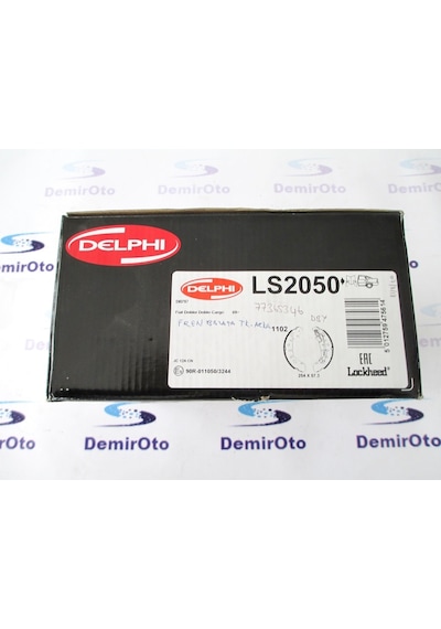 77365346 Arka Fren Balata Takım Yeni Doblo Cargo LS2050 DELPHİ