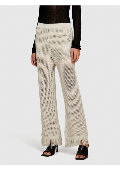 Sisley Viskoz Karışımlı Örgü Motifli Saçak Paça Coulotte Pantolon Kadın Gri Pantolon - 324p196pmf008 Bej Sisley Viskoz Karışımlı Örgü Motifli Saçak Paça Coulotte Pantolon Kadın Gri Pantolon - 324p196pmf008 Bej