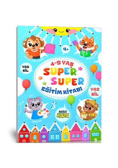 4-9 Yaş Süper Süper Eğitim Kitabı