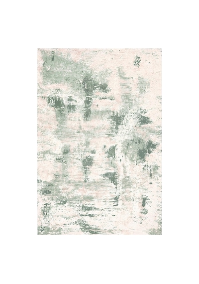Kartela Halı Nivo Halı Kaymaz Taban Makinede Yıkanabilir Halı Adaçayı Yeşili - 60 X 90 Cm