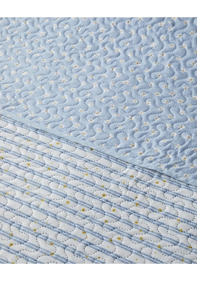 English Home Daisy Kamila Tek Kişilik Çok Amaçlı Örtü 160x220 Cm Açık Mavi