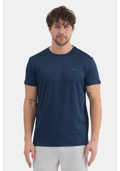 Slazenger OMAR KTN Erkek  Indigo Tişört