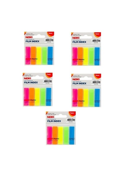 Memo Film Index 5 Renk 12x45mm 25 Yp. 5 Adet