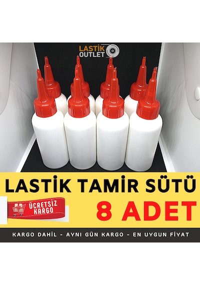 Lastik Tamir Ilacı Lastik Tamir Sütü 8'Li Özel Paket