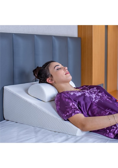 SimpleThePillow Çok Amaçlı Visco Yastık Boyun Bel Bacak İçin Çok Amaçlı Kullanım Yastığı 42*18*9