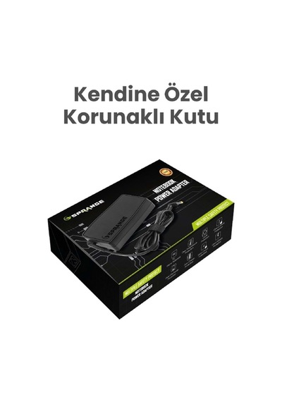 Sprange Hp Laptop Notebook Adaptörü Şarj Aleti 19.5v 10.3a 200w 4.5 3.0mm Mavi Uç Yerli Üretim