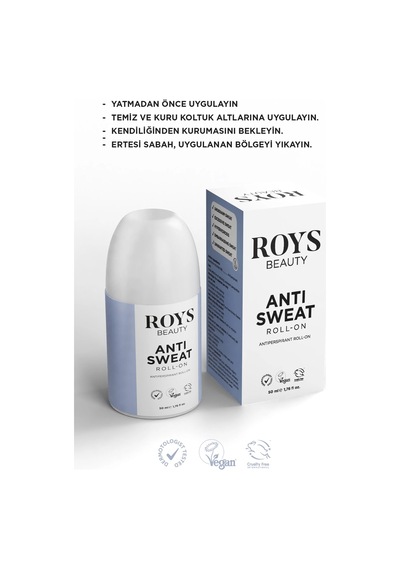 Roys Beauty Ter Önleyici Roll-On 50 ML