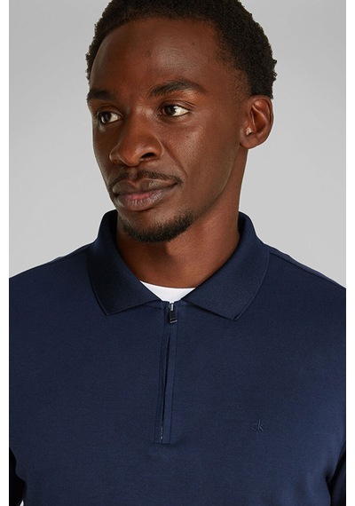 Calvin Klein Polo Yaka Erkek T-shirt Lacivert