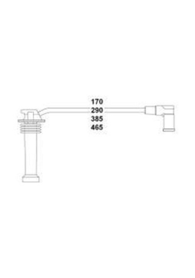 Hellux Buji Kablo Takımı Ford Focus 98 2.0 Zetec Hellux Hbk.3214 988f 12280 Aa