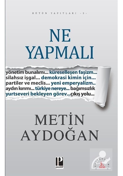 Ne Yapmalı - Metin Aydoğan - Pozitif Yayıncılık
