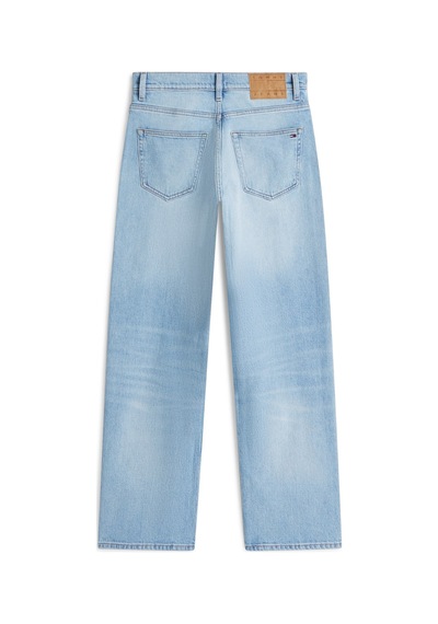 Tommy Hilfiger Layla Yüksek Bel Düz Kesim Kadın Jean Bj0111-16253 Açık Mavi